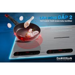 Bếp từ đôi Daikiosan DKT-200006