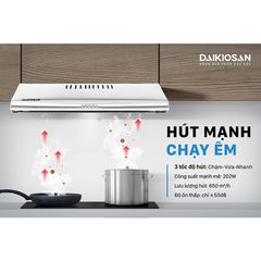 Máy hút mùi nhà bếp Daikiosan DKH-000006 nhập khẩu Châu Âu