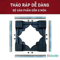 CHÂN KÊ MÁY GIẶT TỦ LẠNH TRỤ BÊ TÔNG CAO CẤP ĐIỀU CHỈNH 50 ĐẾN 70 CM [ GIAO NHANH HCM 2 H]