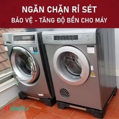 CHÂN KÊ MÁY GIẶT TỦ LẠNH TRỤ BÊ TÔNG CAO CẤP ĐIỀU CHỈNH 50 ĐẾN 70 CM [ GIAO NHANH HCM 2 H]