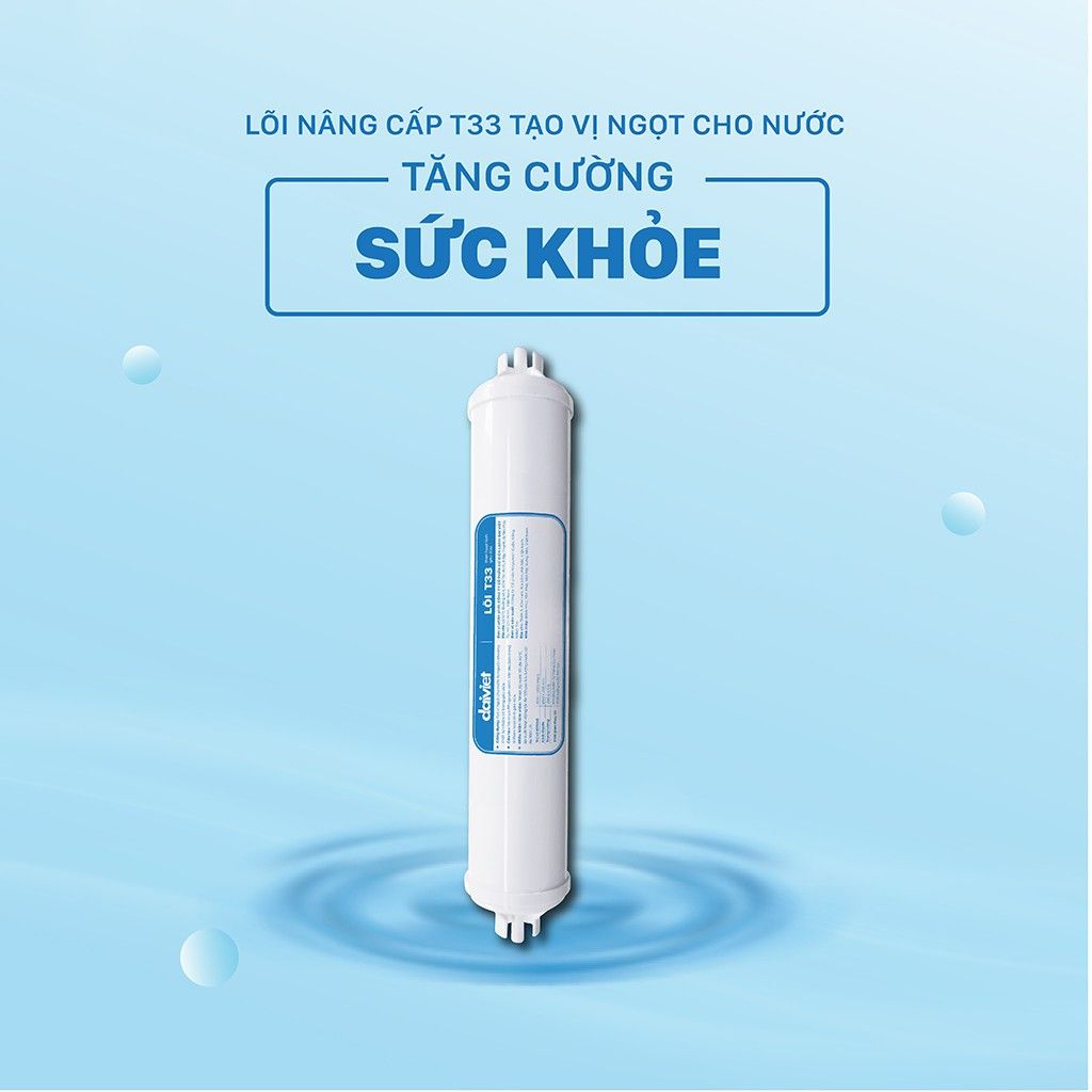 [GIÁ RẺ VÔ ĐỊCH] LÕI KHOÁNG T33 THAN HOẠT TÍNH GÁO DỪA CHÍNH HÃNG ĐẠI VIỆT - CÚT NỐI NHANH DAIKIOSAN VÀ MAKANO