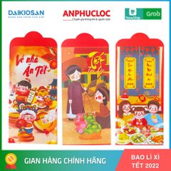 10 BAO LÌ XÌ TẾT 2022 10 MẪU NGẪU NHIÊN KHÁC NHAU