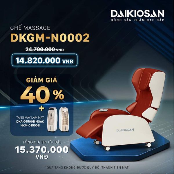 GHẾ MASSAGE DAIKIOSAN DKGM-N0002