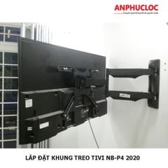 GIÁ TREO, KHUNG TREO TIVI ĐA NĂNG NB- P4 TỬ 32'' ĐẾN 55'' TẢI TRỌNG 27 KG [ GIAO NHANH 2H NỘI THÀNH HCM]