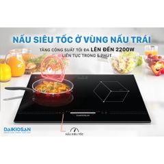 BẾP TỪ ĐÔI DAIKIOSAN DKT-200002 CÔNG SUẤT 4200W - GIAO NHANH HCM 2H