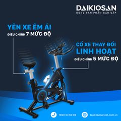 Xe đạp thể dục Daikiosan DKXD-00002