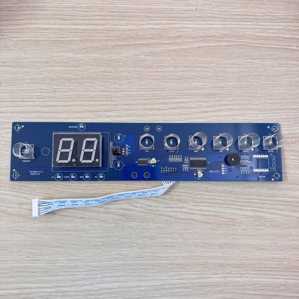 Bảng mạch nguồn + Khiển quạt điều hòa Daikiosan DM104- Hàng Chính Hãng
