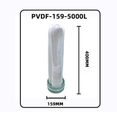 Bộ lọc đầu nguồn sinh hoạt UF5000L công suất 5000L/h công nghệ sợi PVDF cao cấp