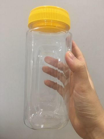 K3 - Mã 190 - Hũ Nhựa Vuông 500ml