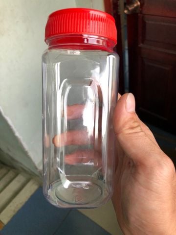 K3 - Mã 190 - Hũ Nhựa Vuông 500ml