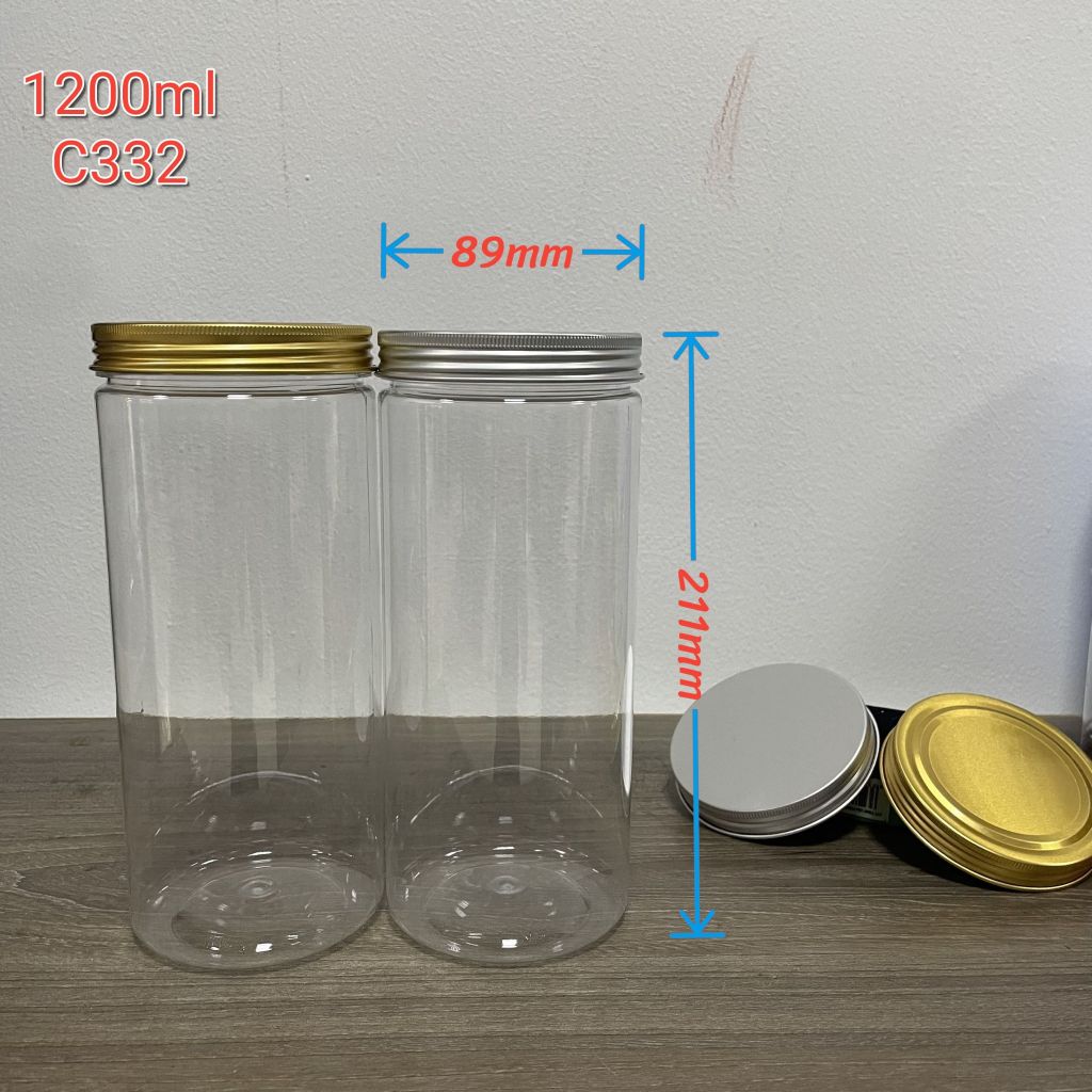 A1 - Mã C332 - Hũ Nắp Nhôm Vặn 1200ml