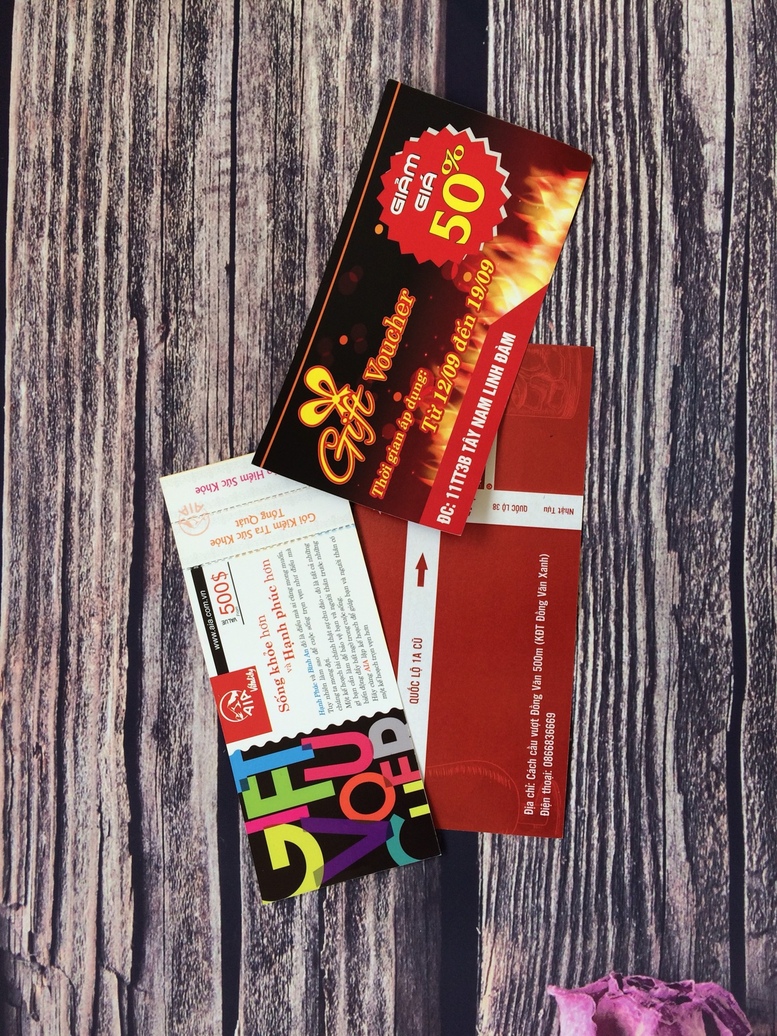 Card, Voucher