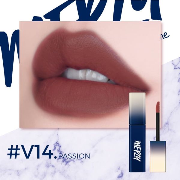 (Ver Blue) Son Kem Lì Merzy The First Velvet Tint V14