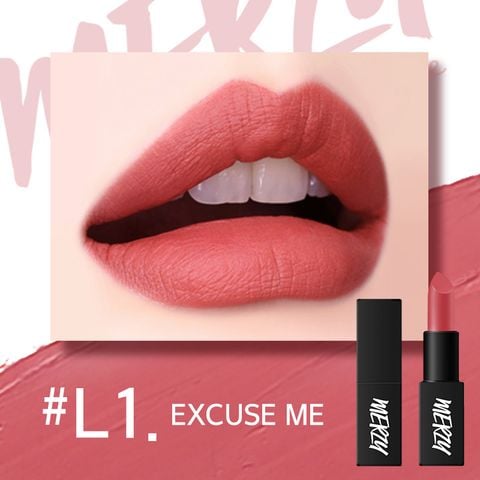 Son Thỏi Lì Merzy The First Lipstick #L1