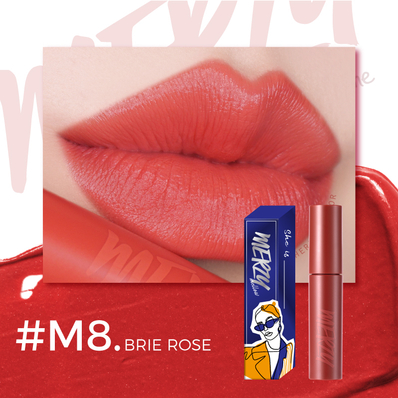 (Ver Girl) Son Kem Lì Merzy Bite The Beat Mellow Tint M8