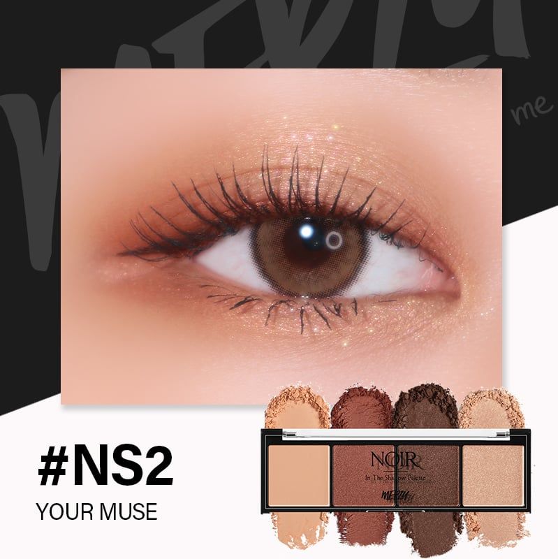 Bảng Phấn Mắt Merzy Noir In The Shadow Palette #NS2