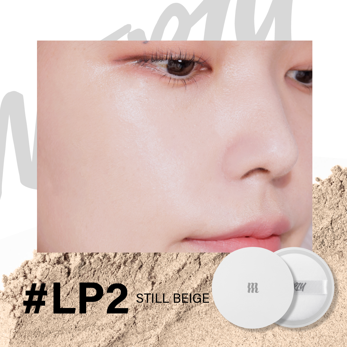 Phấn phủ Merzy Stay Blur Loose Powder #LP02