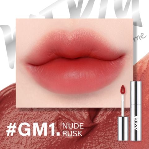 (New) Son Kem Merzy The Glam Mellow Tint #GM1 Nude Rusk