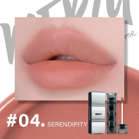 (New) Son Kem Lì Merzy Puffer Velvet Tint #04 Serendipity