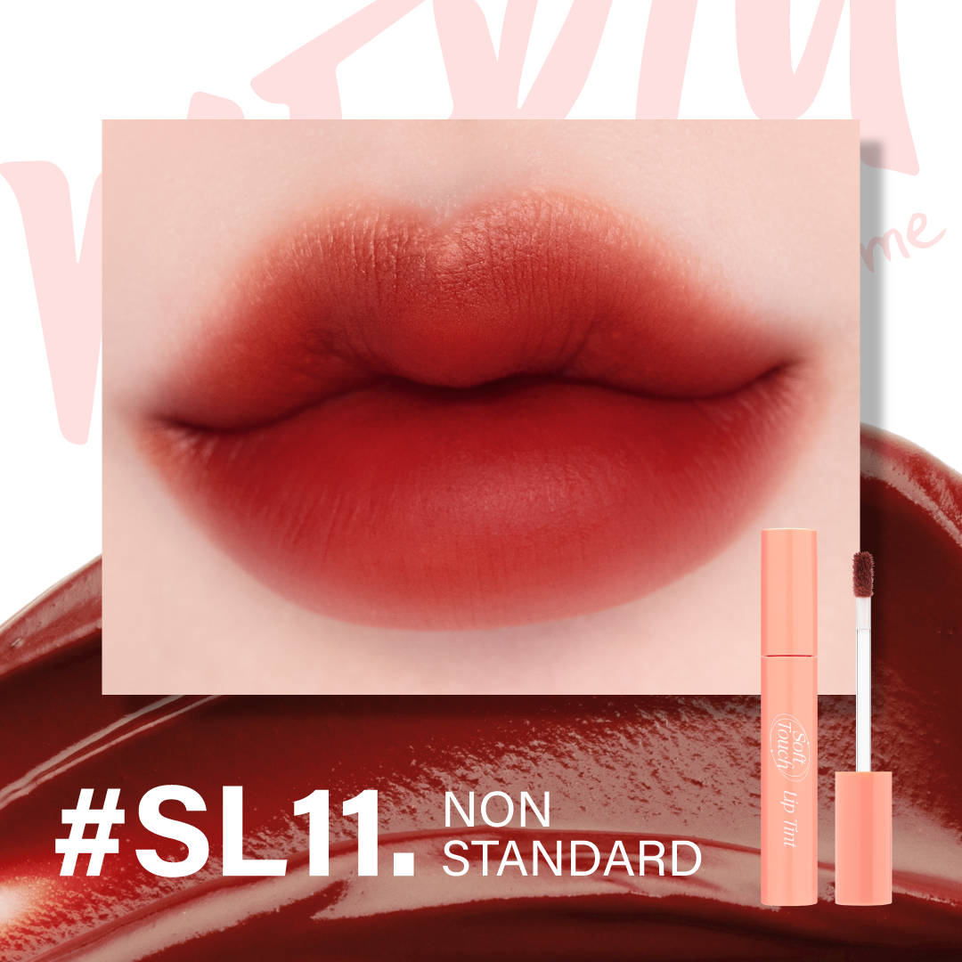 (Peach Fuzz Edition) Son Kem Lì Merzy Soft Touch Lip Tint #SL11