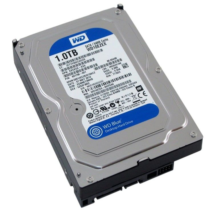 Ổ cứng HDD WD Blue 1TB WD10EZEX