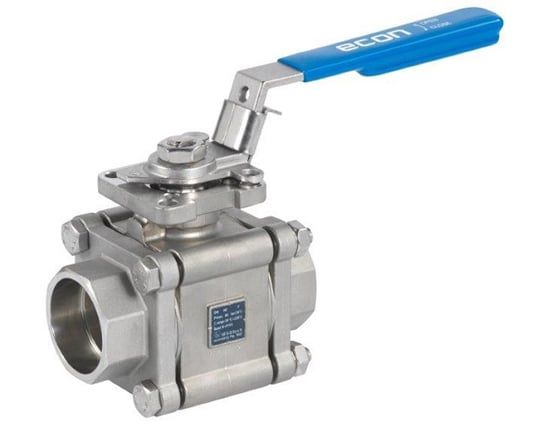 Van bi hàn Econ 2WE20 & 5WE20 - 3 - PC, SW 1500#-2000# WOG, V-Port, FS