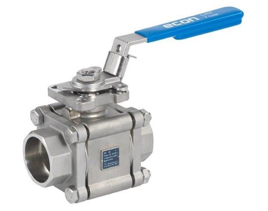 Van bi hàn Econ 2WE20 & 5WE20 - 3 - PC, 2WE20 & 5WE20 – 3-PC, SW 1500#-2000# WOG, Full Port, FS