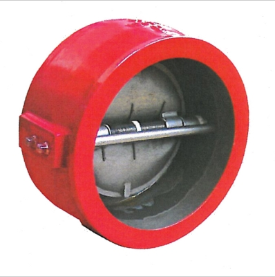 Van bướm 1 chiều, Model 2560  (Size 2”~16”) Water Double Door Check Valve