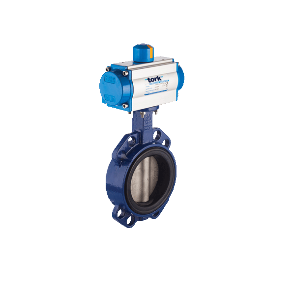 TORK-PAV 800 PNEUMATIC ACTUATED WAFER BUTTERFLY VALVES ,ECONOMIC SERIES