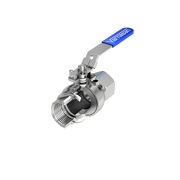 Van bi 2 mảnh kết nối ren, 2 PIECES THREADED FULL BORE BALL VALVES