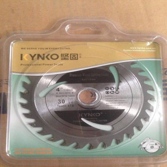 Lưỡi cưa gỗ Kynko 110mm - 30 răng