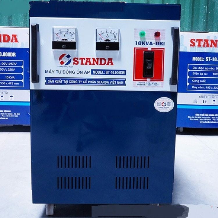 Ổn áp STANDA 10 KVA( 50V-250V) (Cái)