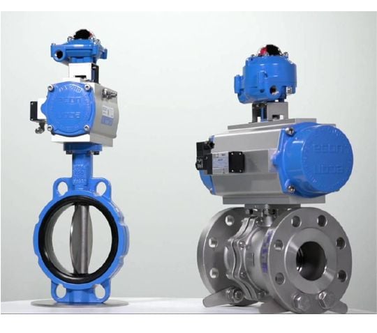 Bộ truyền động khí Econ, EDA – Econ Double Acting Actuators