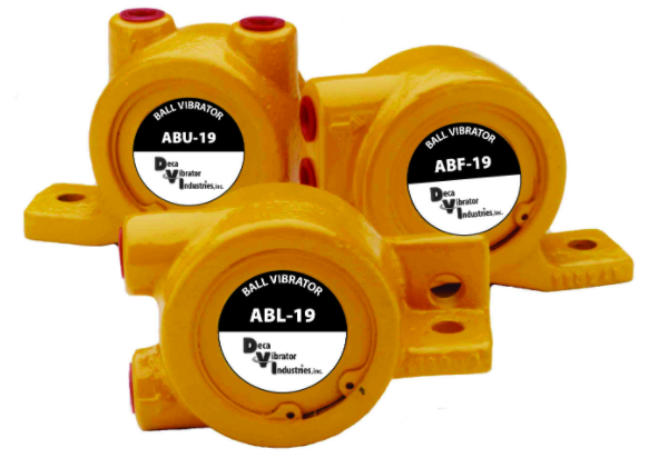 Búa Rung Khí Nén Mini, Series ABF, ABL, ABU Rotary Air Ball Vibrators (Cast Iron)