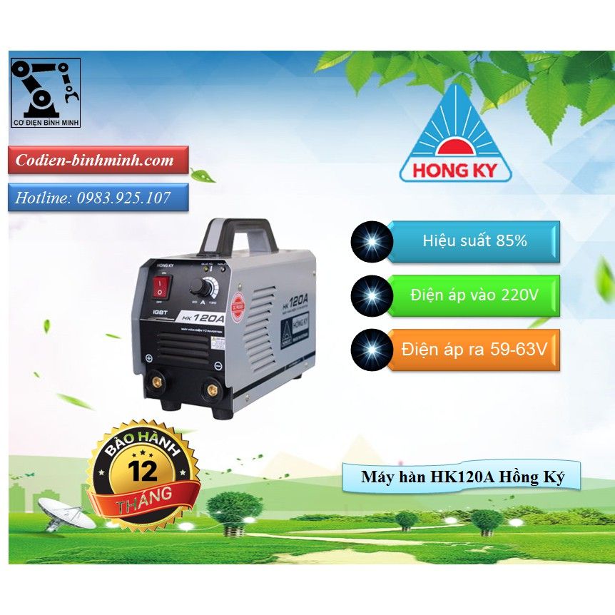 Máy hàn HK120A Hồng Ký