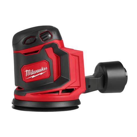 Máy chà nhám Milwaukee M18 BOS125-0X0 (Hộp nhựa, Không Pin - Sạc)