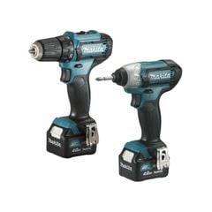 Bộ sản phẩm dùng pin Makita CLX224S (TD110D+DF333D)