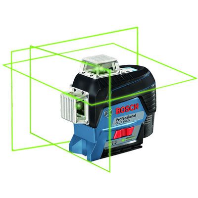 Máy cân mực laser GLL 3-80 CG tia xanh Bosch