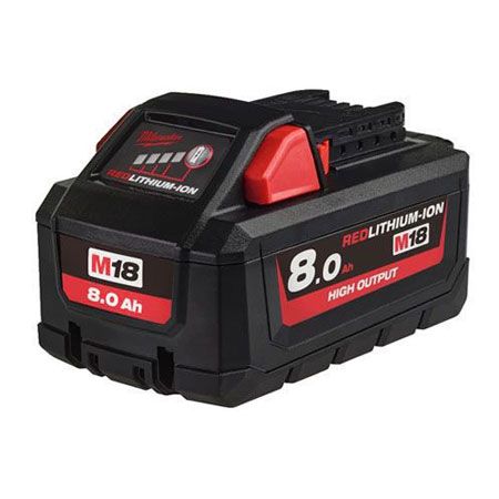 Pin Milwaukee 18V 8.0Ah Red Lithium (Mã: M18B8)