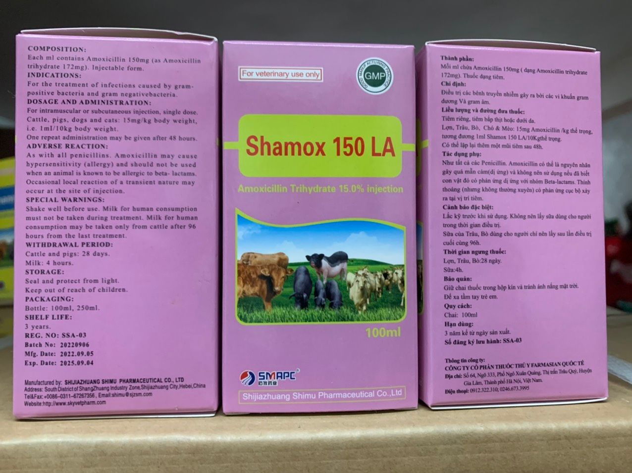 Shamox 150 LA (100ML)