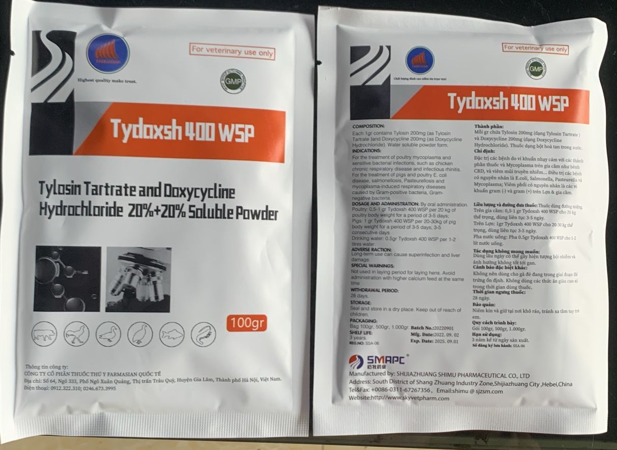 Tydoxsh 400 WSP - 100G