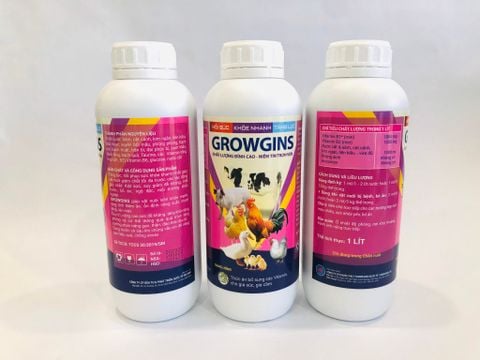  GROWGINS  ( Hồi sức, khỏe nhanh, tăng lực) 