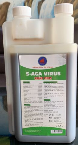  S-AGA VIRUS ( Kháng vi rút) - 1 lít 