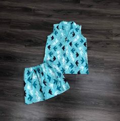 BỘ UMI ĐÙI THUN PIJAMA SÁT NÁCH