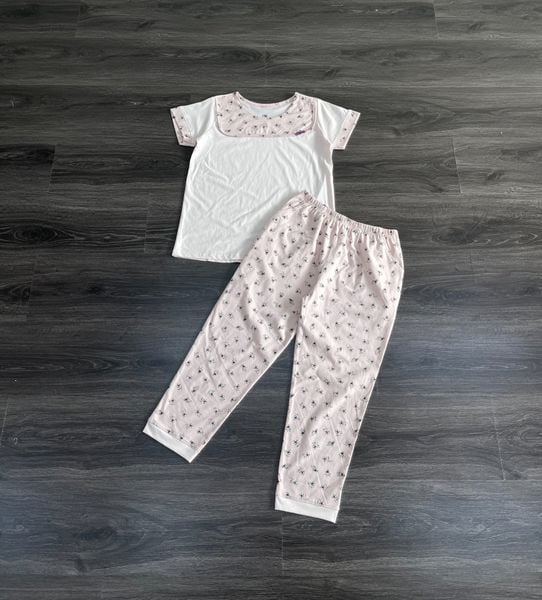 BỘ UMI THUN COTTON 9 TẤC PHỐI ÁO