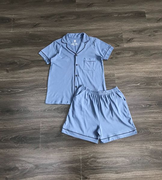 BỘ THUN PIJAMA NỮ ĐÙI TRƠN, VIỀN