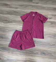 BỘ THUN PIJAMA NỮ ĐÙI TRƠN, VIỀN