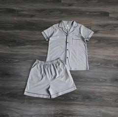 BỘ THUN PIJAMA NỮ ĐÙI TRƠN, VIỀN