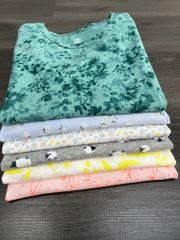 BỘ THUN COTTON 100% 9 TẤC TAY LỠ