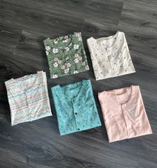 BỘ THUN COTTON 100% DÀI PHỐI TÚI